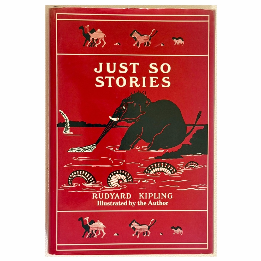 Just So Stories Rudyard Kipling Vintage Hardcover 1978 Illustrated Classic Book
